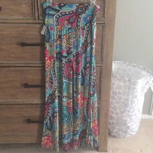 Palazzo Pant in bright Paisley Pattern